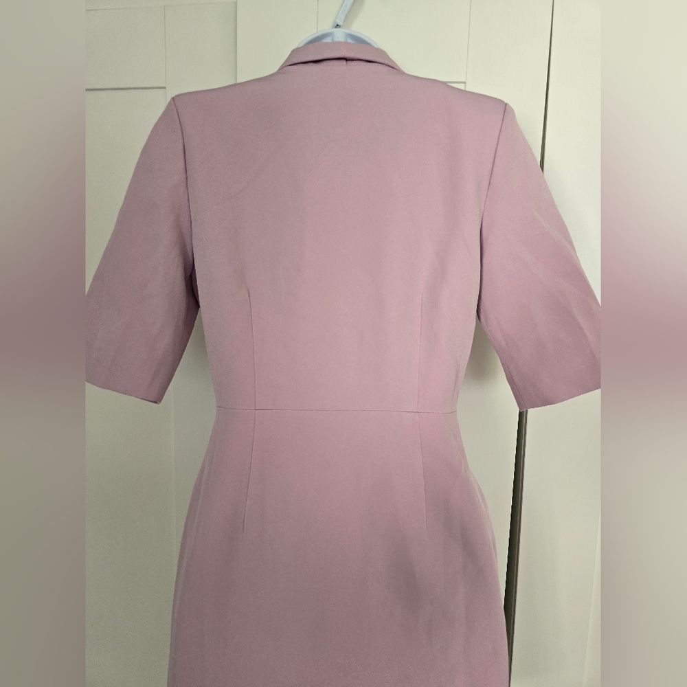 NWOT PrettyLittleThing Lilac Blazer Dress Spring Easter Office Wear - Picture 11 of 12